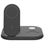 Belkin BoostCharge 3-in-1 Magnetic Foldable Wireless Charger with Qi2 15W, Openbox WIZ029vfBK_openbox
