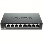 D-Link DGS‑108 8-Port Gigabit Unmanaged Desktop Switch DGS-108/E