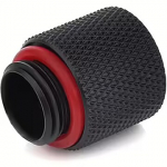 Bitspower G1/4" Carbon Black IG1/4" Extender-15mm BP-CBWP-C60