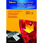 Fellowes Laminator Cleaning Sheets, A4, 10pcs 5320604