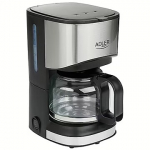 Adler drip coffee maker AD 4407, Stainless steel/Black AD 4407
