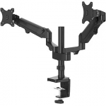 Hama Dual Monitor mount with height adjustable, 13-32" 118498