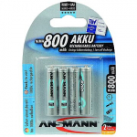 Ansmann AAA NiMh, 1.2V/800mAh, x4 5035042