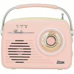 Eltra Radio LUIZA RETRO SP-11 MP3 USB SD PINK 5907727028513