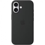 Apple iPhone&nbsp;16 Silicone Case with MagSafe - Black MYY13ZM/A