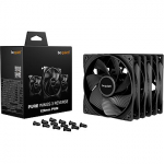 Be Quiet Pure Wings 3, 120mm, PWM, Reverse Blade, Black, Triple-Pack BL137