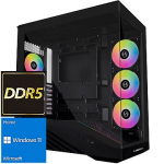 TopPC AMD Ryzen 5 (Zen 4) GMNG, Ryzen 5 7600, 32GB (2x16) DDR5, GeForce RTX 5060 Ti (16GB), 1TB NVMe Gen4, Windows 11 Home DATK301-1309853