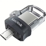 Sandisk Ultra Dual Drive m3.0, 256GB, Grey & Silver SDDD3-256G-G46