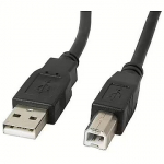 Lanberg USB-A to USB-B, 3m CA-USBA-11CC-0030-BK