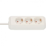 Brennenstuhl Eco-Line Power Strip 3-fold, 3m, White 1158610030