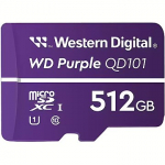 SanDisk WD Purple, microSDXC, 512GB WDD512G1P0C-85AEL0