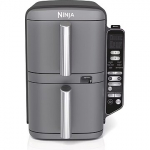 Ninja SL451EU Double Stack XL Air Fryer, 4.75L +4.75L, Grey SL451EU