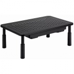 Gembird Adjustable monitor stand with drawer (rectangle) MS-TABLE-D-01