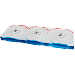 Lian Li UNI FAN TL120 FLEX Wireless, Reverse Blade, White, 3 Pack 12RTL1F3W