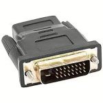 Lanberg DVI-D to HDMI Adapter, Black AD-0010-BK