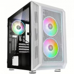 Kolink Citadel Mesh, Tempered Glass, RGB, White CITADEL MESH RGB WHITE