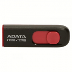 ADATA Classic C008, 32GB, Black & Red AC008-32G-RKD