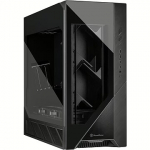 Silverstone ALTA F2, black, tempered glass SST-ALF2B-G