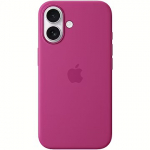 Apple iPhone&nbsp;16 Silicone Case with MagSafe - Fuchsia MYY53ZM/A