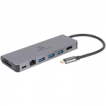 Cablexpert A-CM-COMBO5-05 USB Type-C 5-in-1 multi-port adapter (Hub + HDMI + PD + card reader + LAN) | A-CM-COMBO5-05