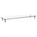 Gembird Glass monitor stand, 1000 x 260 mm MS-TABLE-GL-01