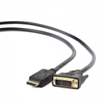 Gembird DisplayPort to DVI-D, 3m CC-DPM-DVIM-3M