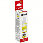 Canon GI-490, Yellow Ink Bottle, 70 ml 0666C001