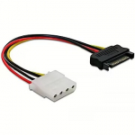 Delock Molex - SATA, 0.12m 60115