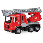 Lena WORXX Fire truck with ladder cardboard 04615EC