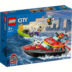 Lego Fire Rescue Boat 60373