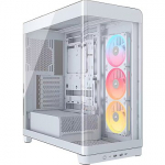 Corsair FRAME 4500X LX-R RGB iCUE LINK, Panoramic Tempered Glass, White CC-9011317-WW