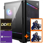 TopPC MSI Gaming Intel Advanced, 32GB (2x16) DDR5, GeForce RTX 5080, 2TB NVMe Gen4, Windows 11 Pro DATK374-1388256