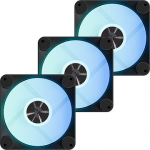 APNX FP1-R 120 PWM ARGB, Reverse Blade, Black, 3 Pack APF3-PF11267.11