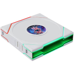 Lian Li UNI FAN TL120 LCD FLEX, White 12TLLCD1F1W