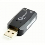 Gembird Virtus Plus, Premium USB 2.0 sound card SC-USB2.0-01