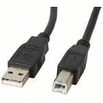 Lanberg USB-A to USB-B, 3m CA-USBA-10CC-0030-BK