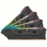 Corsair Vengeance RGB PRO SL Black, DDR4, 32GB, 3200MHz, CL16, Kit of 4 CMH32GX4M4E3200C16