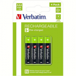 Verbatim Rechargable AAA 950mAhm, x4 49514