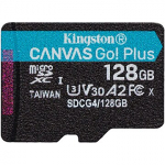 Kingston Canvas Go Plus Gen4, 128GB microSDXC SDCG4/128GBSP