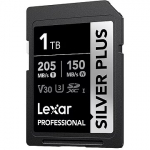 Lexar Silver Plus, SDXC, 1TB LSDSIPL001T-BNNNG