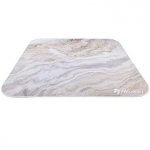 Arozzi ZONA Square Floor Pad, White Marble AZ-ZONA-QTRO-WTM