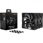 Be Quiet Pure Wings 3, 120mm, PWM, Black, Triple-Pack BL141