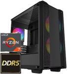 TopPC AMD Ryzen 7 (Zen 5) Compact GMNG, 750W, Ryzen 7 9800X3D, 360mm AIO, 32GB (2x16) DDR5, GeForce RTX 5060 DATK405-1388457