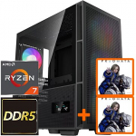TopPC CS2 M4A4, Ryzen 7 7800X3D, 16GB (2x8) DDR5, GeForce RTX 5070 Ti, 2TB NVMe Gen4, no OS DATK353-1392957