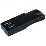 PNY Technologies Attache 4, 64GB, Black FD64GATT431KK-EF