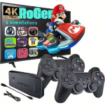 RoGer Retro Portable Console + 2 Gamepads / 21000 games / HDMI RG-RT-HDMI-2100G