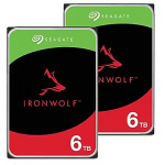Seagate 6TB, 5400rpm, 256MB, SATAIII, IronWolf, CMR, Air, 2 Pack ST6000VN006_2