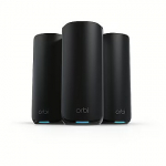Netgear 3-SET ORBI 870 WIFI 7 MESH TRI-BAND BLACK  21 GBIT/S RBE873B-100EUS