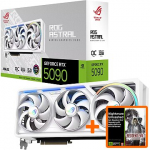 Asus GeForce RTX 5090, 32GB GDDR7, ROG Astral OC White (DLSS 4) 90YV0LWA-M0NA00