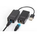 Digitus  USB 2.0 LAN Extender, Cat.5e/6 UTP, up to 50m DA-70141